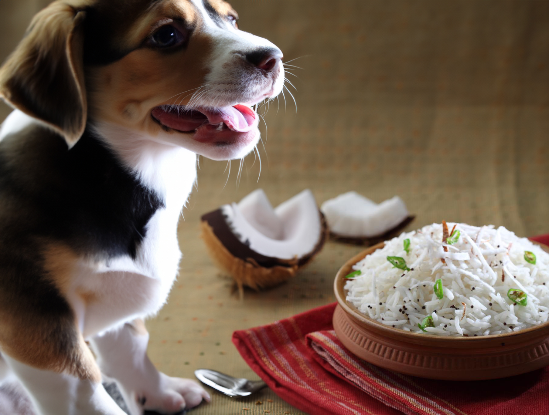 can dogs eat coconut rice
