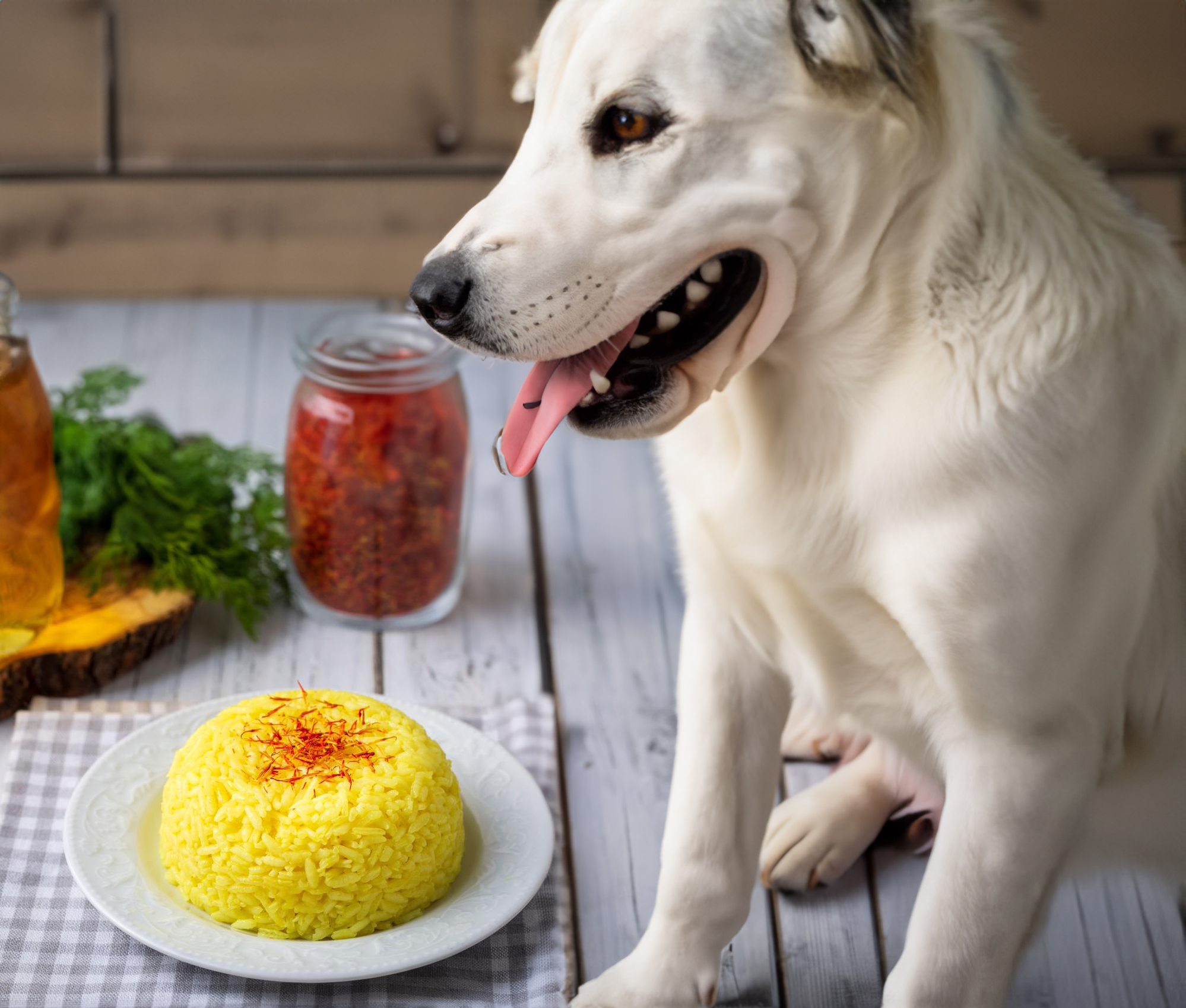 can dogs eat saffron rice
