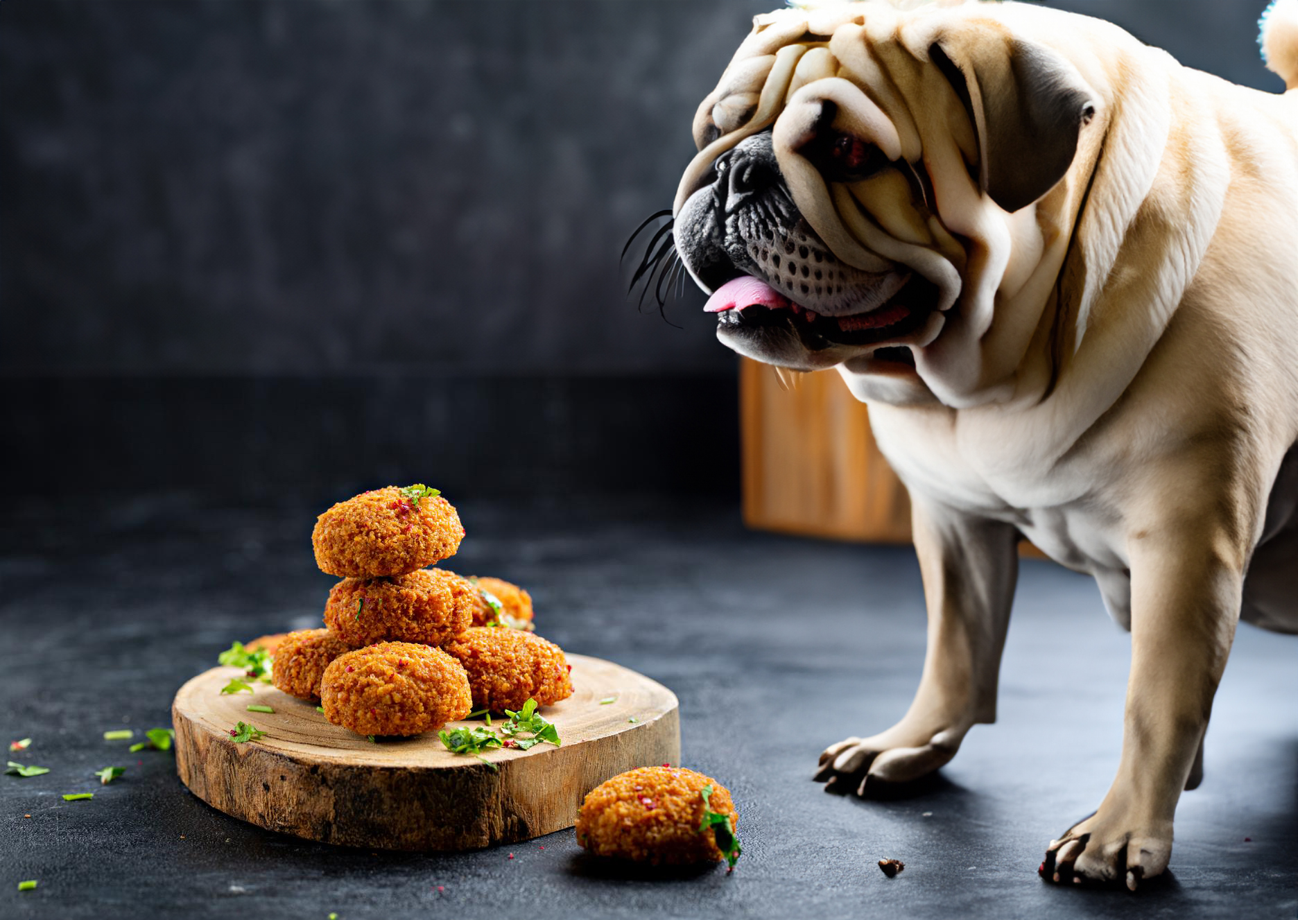 can dogs eat falafel