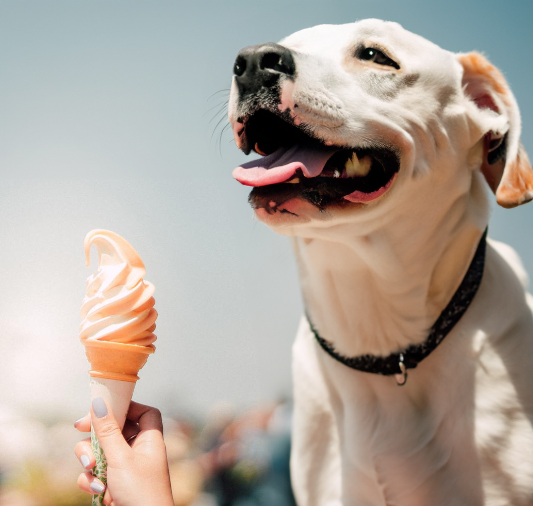 can dogs eat ice cream cones